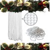 10m Christmas Bead Garland, Luxury Christmas Tree & Room Decoration,