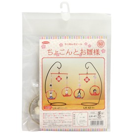 Panami hanging decoration kit Crepe Musical Mobile tyokonto Doll's Festival Pink LH – 41 