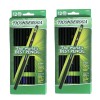 Ticonderoga Pencils Black Wood-Cased Graphite #2 HB 12 count 2