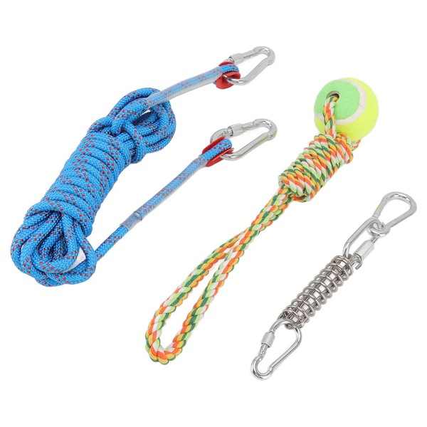 HEEPDD Spring Pole Dog Rope Toys, Safety Dog Hanging Bungee