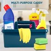 KetoPlastics Utility Cleaning Caddy with Twin Compartment and Handle Kitchen