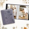 Artmag Photo Album 5x7 Photos, 2 Packs Clear Pages Leather