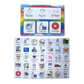 Learning Fun Resources Activity pictures cards with Now and Next Board
