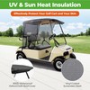10L0L Golf Cart Sun Shade Cover for Club Car DS
