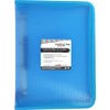 Grafoplás Ring Binder with Zip A4+, Light Blue, Multiline, 4