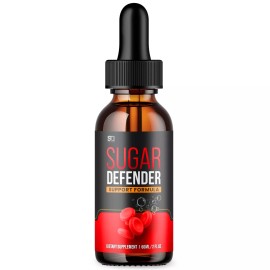 Sugar Defender, Sugar Defender suplemento de apoyo de azúcar en la sangre saludable (2 oz)