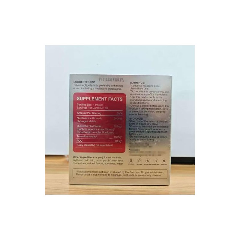 Kaseano NAD Liquid Supplement1000mg with Resveratrol for Women & Men