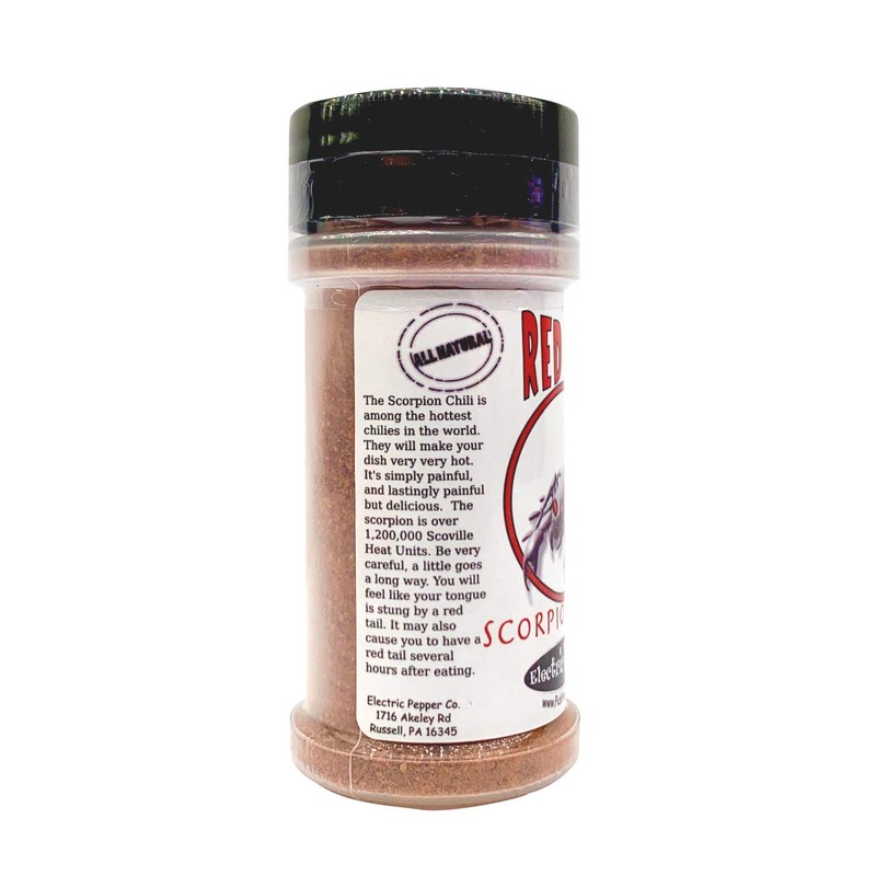 Scorpion Chili Powder Spice Seasoning Trinidad Moruga Red Tail