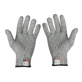 Snokay Cut Resistant Gloves Food Grade Level 5 Protection, Safety Kitchen Cuts Gloves for Meat Cutting, Wood Carving, Mandolin Slicing and More, 1 Pair (M)