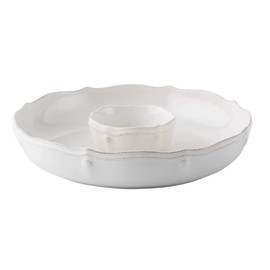 Juliska Berry and Thread Whitewash Chip 'N Dip