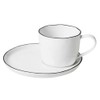 Broste Copenhagen Salt Cup with Saucer