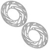 Caltric Front Left Right Brake Disc Rotor for Yamaha Grizzly
