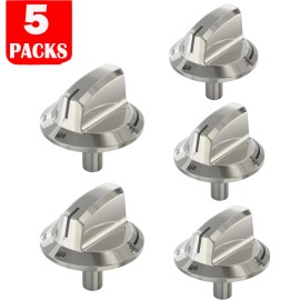 For Frigidaire 5PC 5304525746 Range Control Knob Replacement Part For Frigidaire Oven Gas Stove