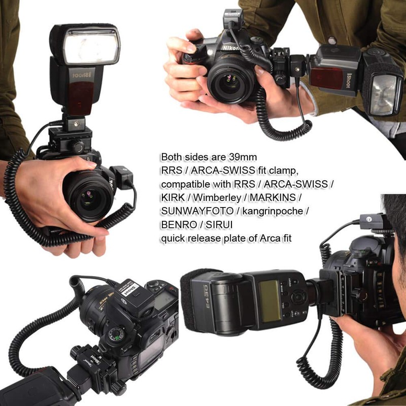 iShoot Metal Double Sided Clamp IS-SJZ50, Double Sided Quick Release