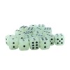 DollaTek 20 x D6 Sided 14mm Glow in the Dark