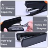 M&G Effortless Stapler with 1000 Staples for Desk, 25 Sheets