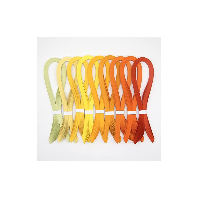 Quilling Strips 5mm Paper Quilling Set Solid Color Star Origami