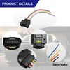 Fuel Pump Connector Plug Wiring Harness 5 Wire - Compatible