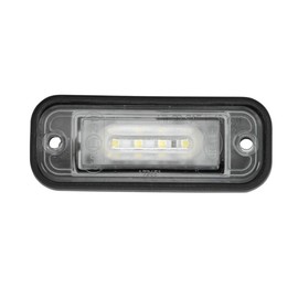 HELLA 2KA 010 278-411 Licence Plate Light - LED - 12V - Fitting - Plug: Blade Terminal Sleeve - Upper
