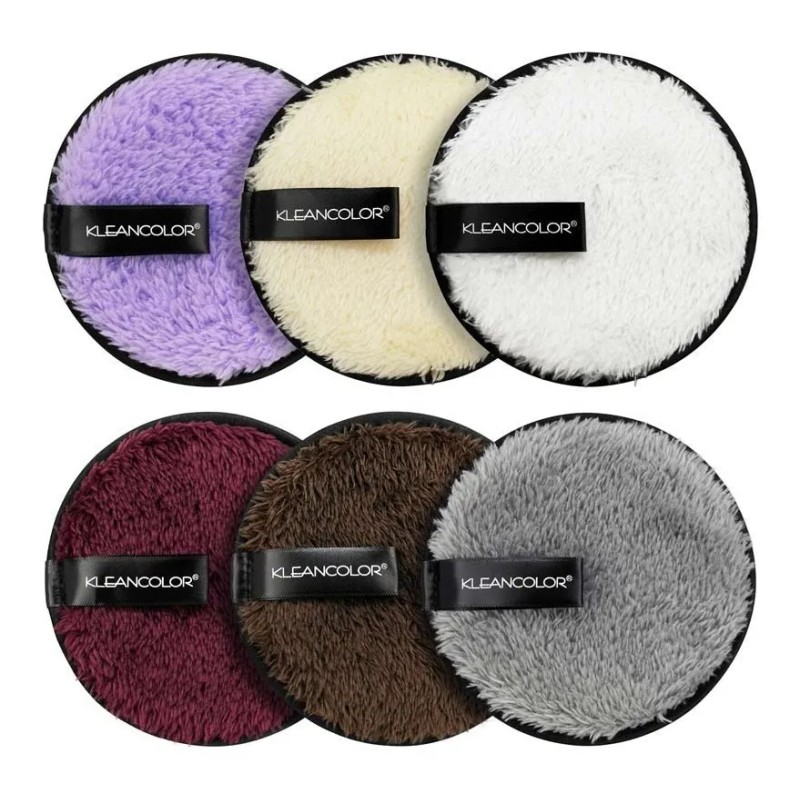 Almohadilla Desmaquillante Reusable Microfibra Kleancolor