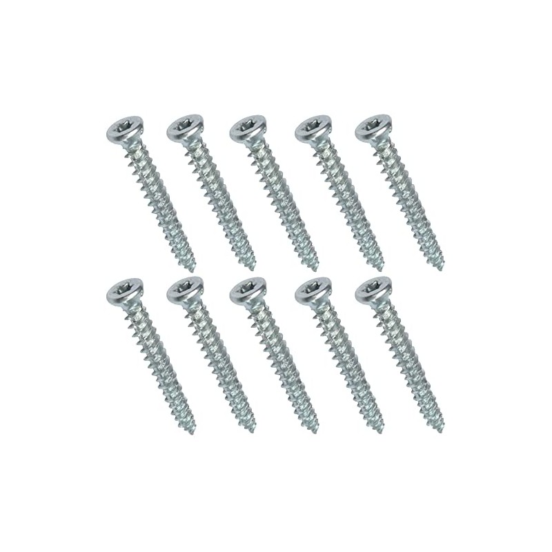 AERZETIX - C48381 - Set of 10 Screw Anchors Concrete