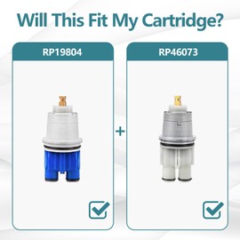 Delta Shower Handle Replacement for Delta 13/14& 1300/1400 Series Tub Faucet RP48717 (Brushed Nickel)