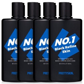 Pretty Skin Men's Cosmetics Men's Skin Toner Men's Skin Number One 200ml 4 Pieces / 남성화장품 남성스킨 남자스킨 넘버원 200ml 4개