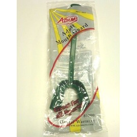 Adams USA NEW! ADAMS ALL SPORT MOUTH GUARD, FOOTBALL MOUTH PIECE, GREEN
