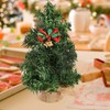 Small Christmas Tree Artificial Tabletop Xmas Trees Mini Desktop Decoration