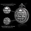 SIBOSUN Pocket Watch Retro Vintage Pocket Watch