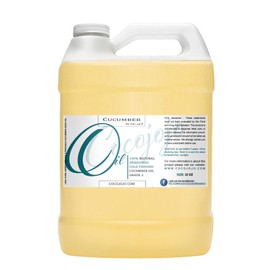 Dr Joe Lab Cucumber Seed Oil - 100% Pure, Unrefined, Cold Pressed, Undiluted, Non-GMO, Virgin Carrier Oil for Skin, Hair, Nails, Body, Face, Beard - 32 Ounces - Nourishing Hydrating Moisturizing Bulk