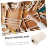 Operitacx 1roll Cotton Macrame Rope Multi-function Tapestry Cord for Weaving