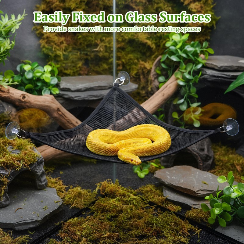 NZELSW Snake Enrichment Toys & Reptile Hammock, Snake Ball Toys