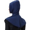 nadamuSun Women's Full Coverage Sun Protection Bathing Hijabs, Navy blue