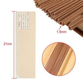 Tyenaza 180pcs/pack Oriental Buddha Buddhist Aroma Nature Incense Sticks with Case Sandalwood for Multifunctional Use (Wormwood Frankincense)