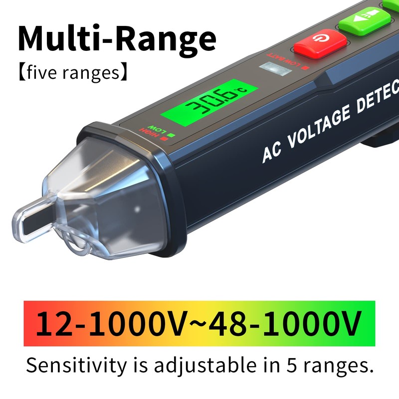 ZOYI ZT-DB03 AC Voltage Detector - Non-Contact Voltage Tester Pen,