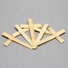Mini Palm Crosses – Pack of 50 Handmade Dried Palm