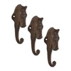 DII Cast Iron Collection Decorative Wall Hook Set, Horse, 3