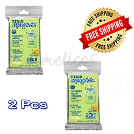 T. Taio  Esponjabon Cucumber Melon Exfoliating Sponge / Melon y Pepino 2 Pcs