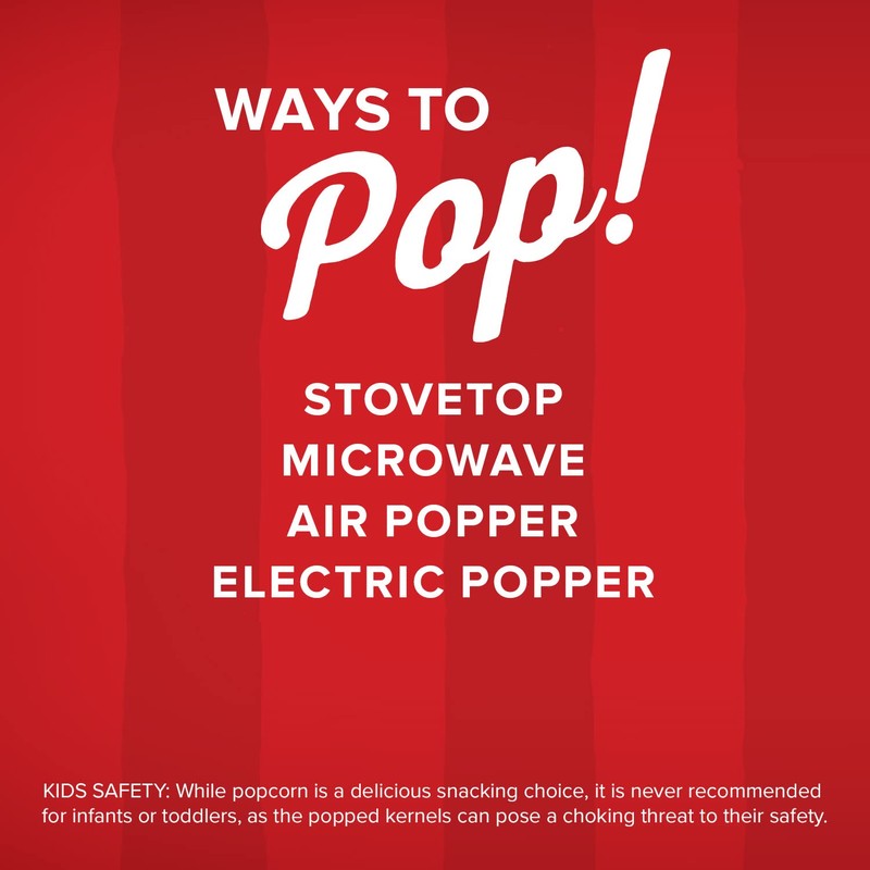 Orville Redenbacher's Gourmet Popcorn Kernels, Original Yellow, 4g Fiber Per