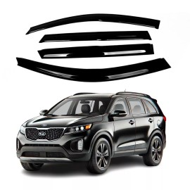 zh Fits for KIA Sorento 2011-2015 Side Window Visor Sun Rain Deflector Guard