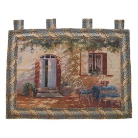 DaDa Bedding WH-12007 Shadow of Life Intricate Woven Tapestry Wall Hanging, 35 by 46-Inch