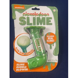 NICKELODEON SLIME BUBBLE BLOWER SEALED NEW IN PACKAGE