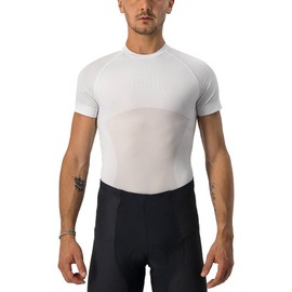 Castelli Core Seamless Base Layer Ss, Intimo Ciclismo Uomo, White, L/XL