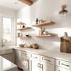 YFYEO Light Wood Floating Shelves for Wall Rustic Wall Shelf