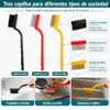 Juego de 14 Cepillos de Limpieza para Baño y Cocina,