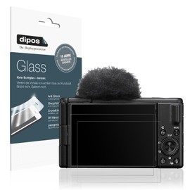 dipos I 2x Screen Protector 9H Matte Compatible with Sony ZV-1 II Protective Film Anti-Shock Film