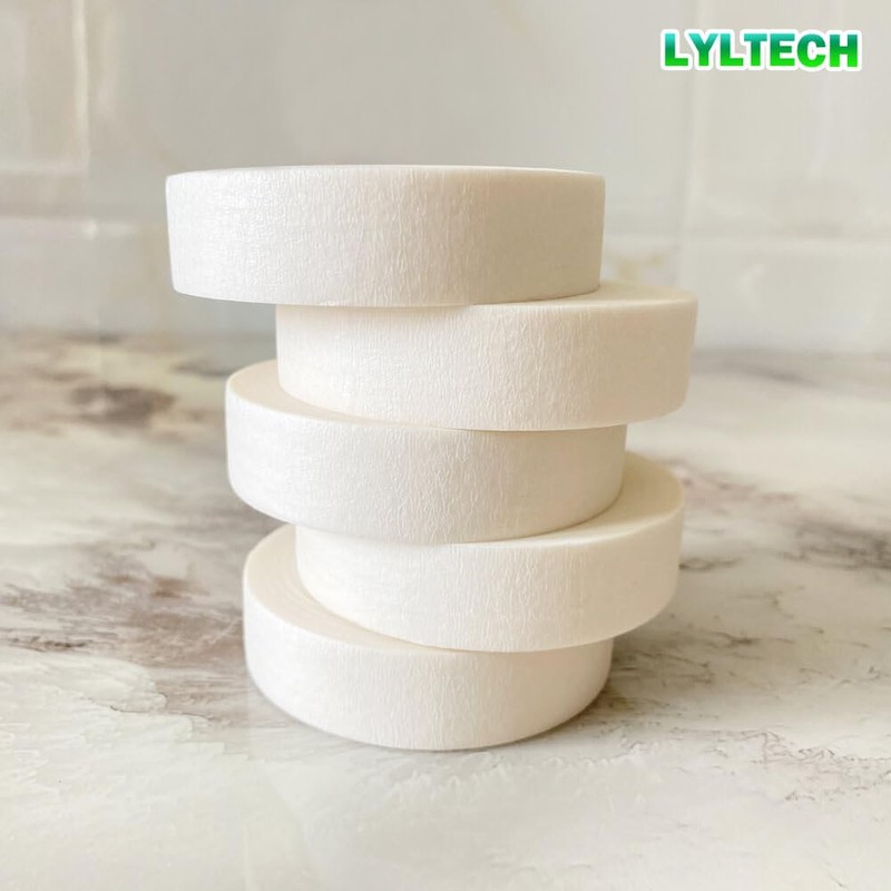 LYLTECH White Freezer Tape 5 Rolls -165 Yard,Writable Surface,Easy to