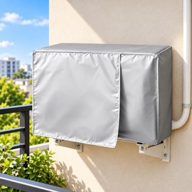 Waterproof Outdoor Air Conditioner Cover for 1P, 1.5P & 2P AC Units – Dust, Rain & Sun Protection for Seasonal Storage