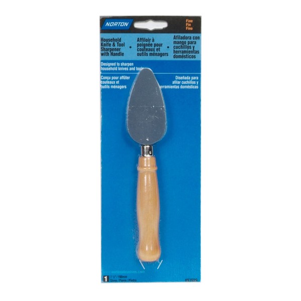 Norton Household Knife and Tool Abrasive Sharpener, 7-1/2" Size, Grit Fine